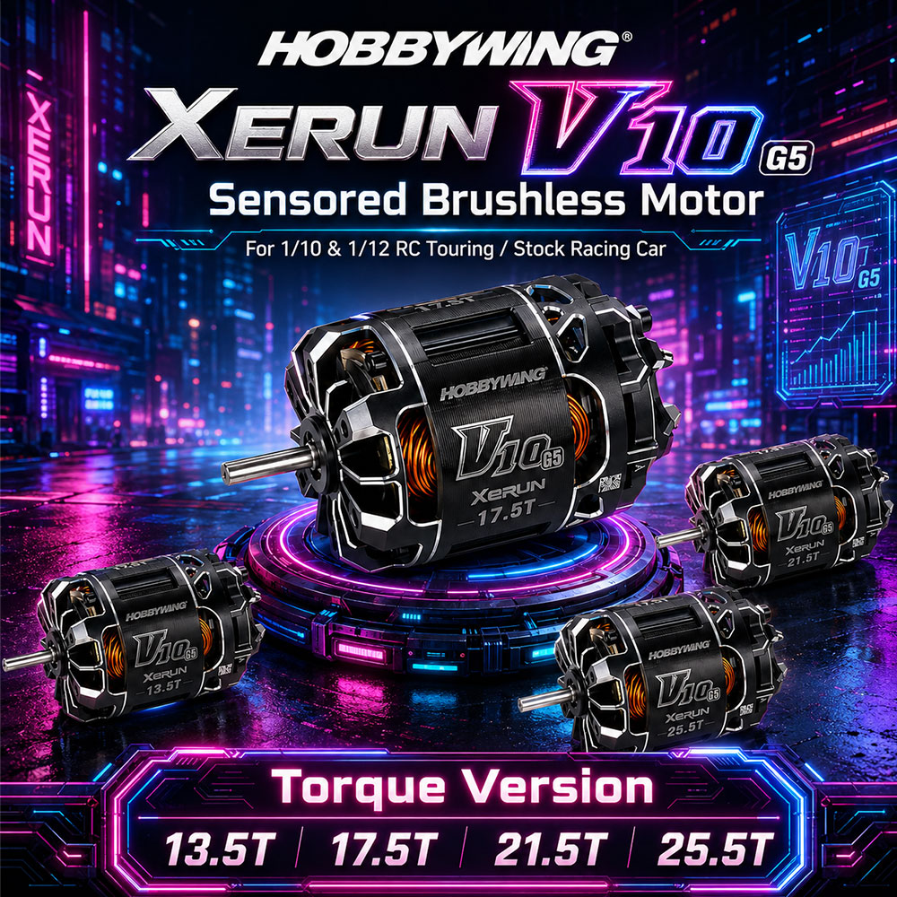 Rc Hobby Grade Plane - HOBBYWING XERUN V10 G5 Standard &