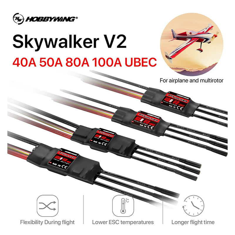 Original Hobbywing SKYWALKER S - Rc Hobby Grade Plane ulasan dan harga