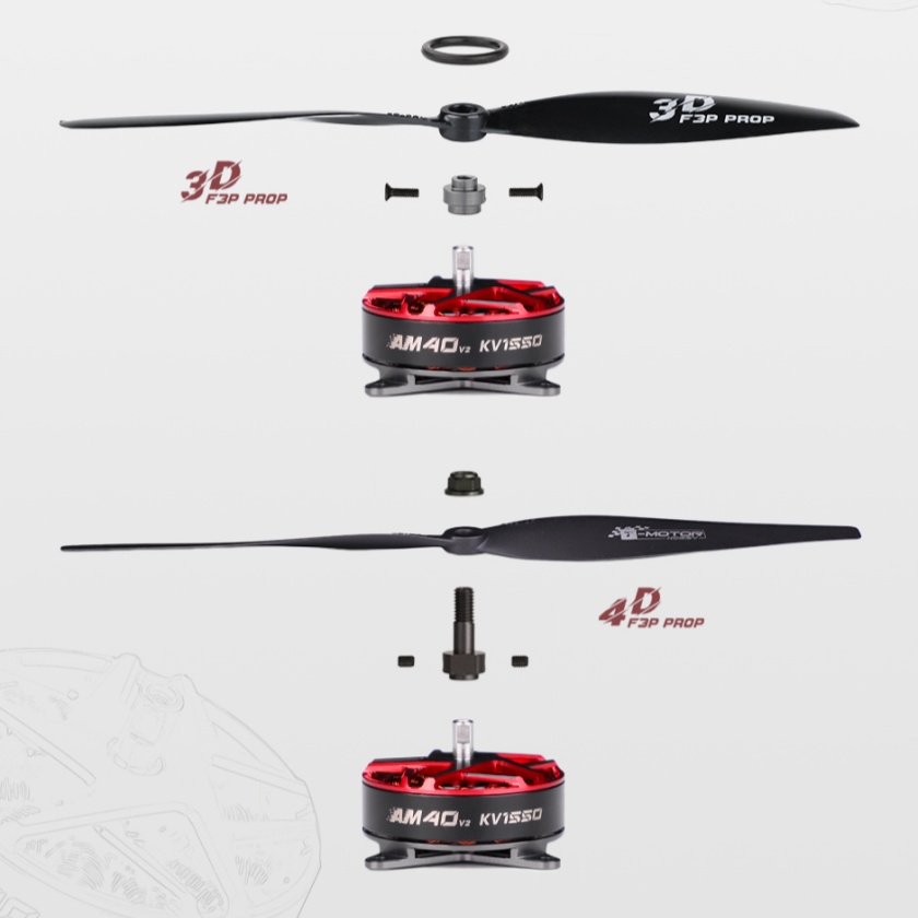 T-Hobby AM40 V2 3D/4D 2-3S Pow - Rc Hobby Motor ulasan dan harga