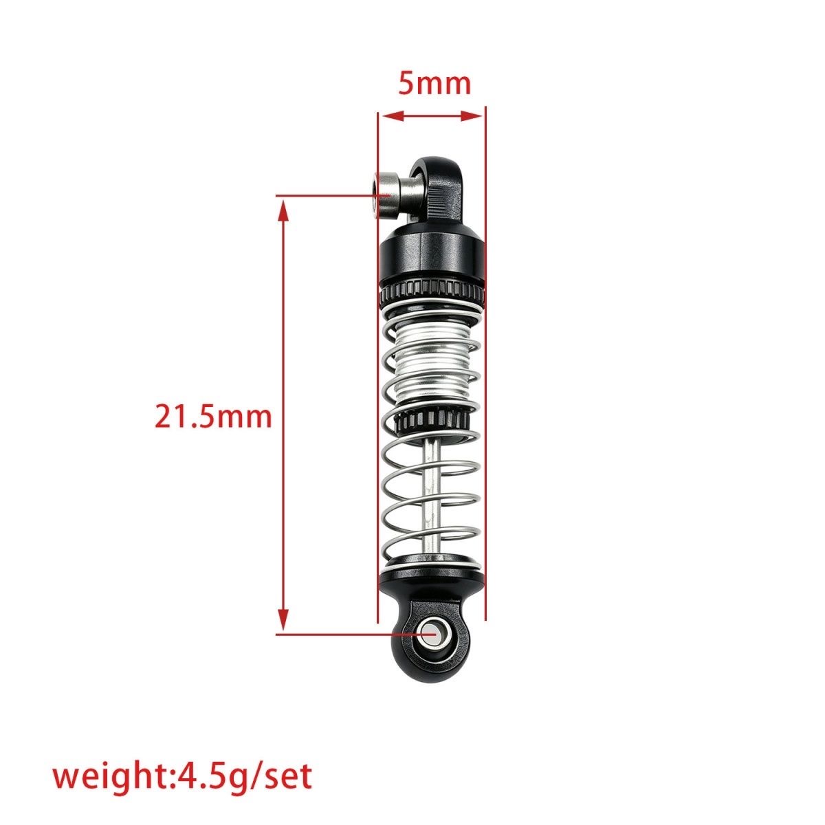 Hotteam Hobby Aluminum 21.5mm  - Rc Jeep Hobby ulasan dan harga