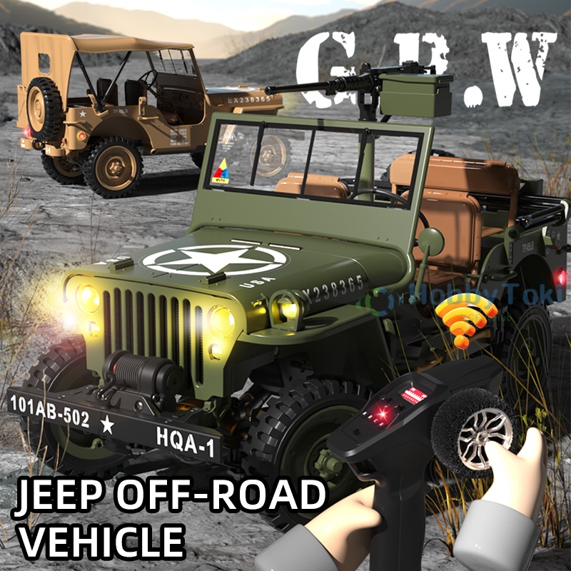 1/14 US 2.4G 4WD RC Jeep Car M - Rc Jeep Hobby ulasan dan harga