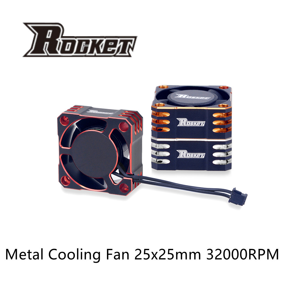 Rocket Metal Cooling Fan 25x25 - Rc Hobby Grade Plane ulasan dan harga