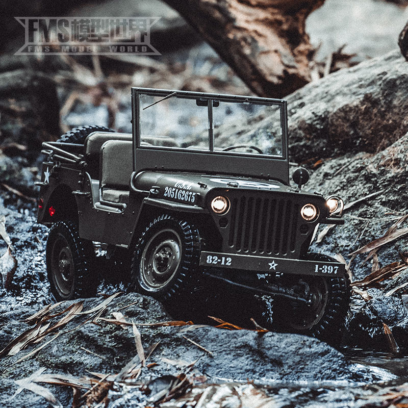 FMS 1:6 1941 MB Willys Jeep 4W - Rc Jeep Hobby ulasan dan harga